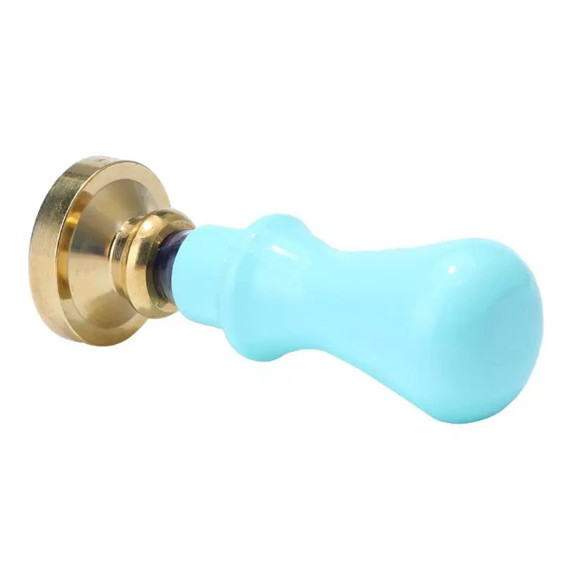 Ретро воск уплотнительный штамп деревянная ручка таможенный пост штамповка художественный Декор домашний милый модный однотонный цвет воск печать Ручка для штампа