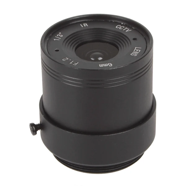6mm / F1.6 CCTV High Definition Alloy Fixed Lens for Camera CS 1/3 Inch IR | Безопасность и защита