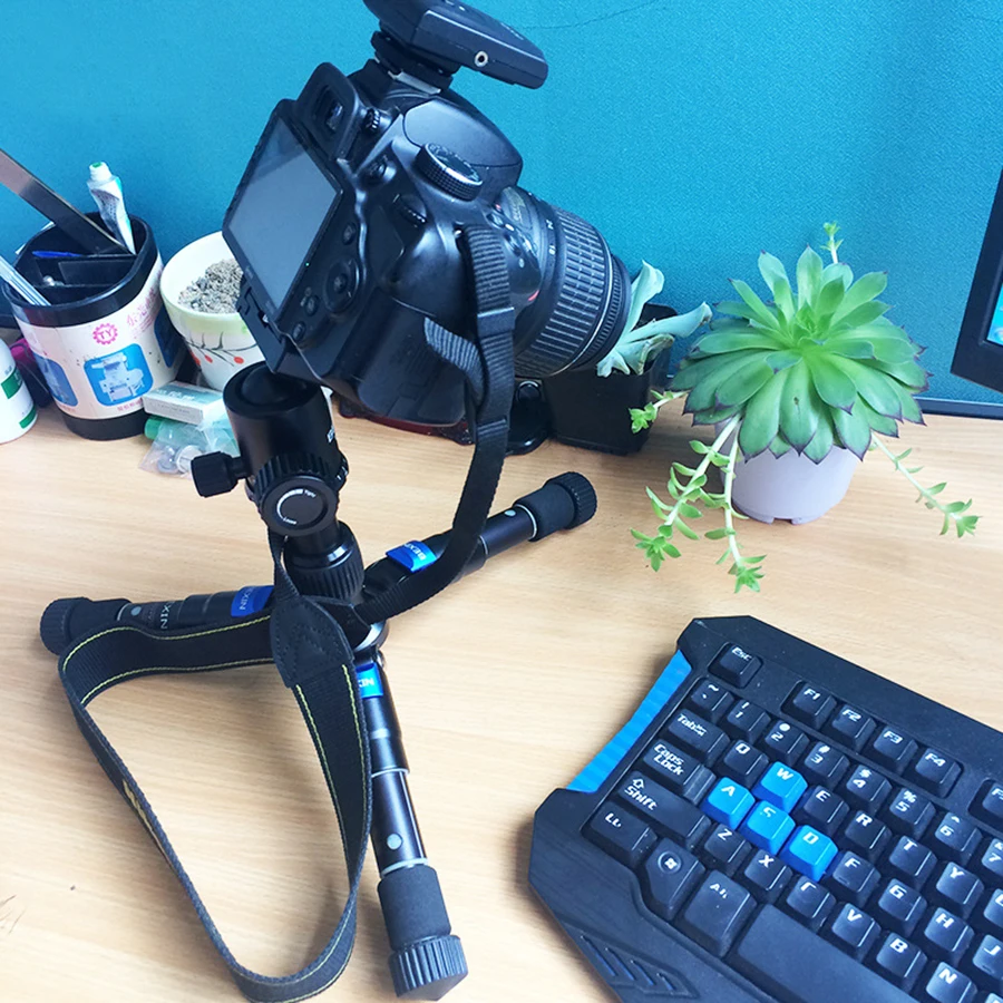 Высококачественный легкий портативный выдвижной Профессиональный штатив мини с