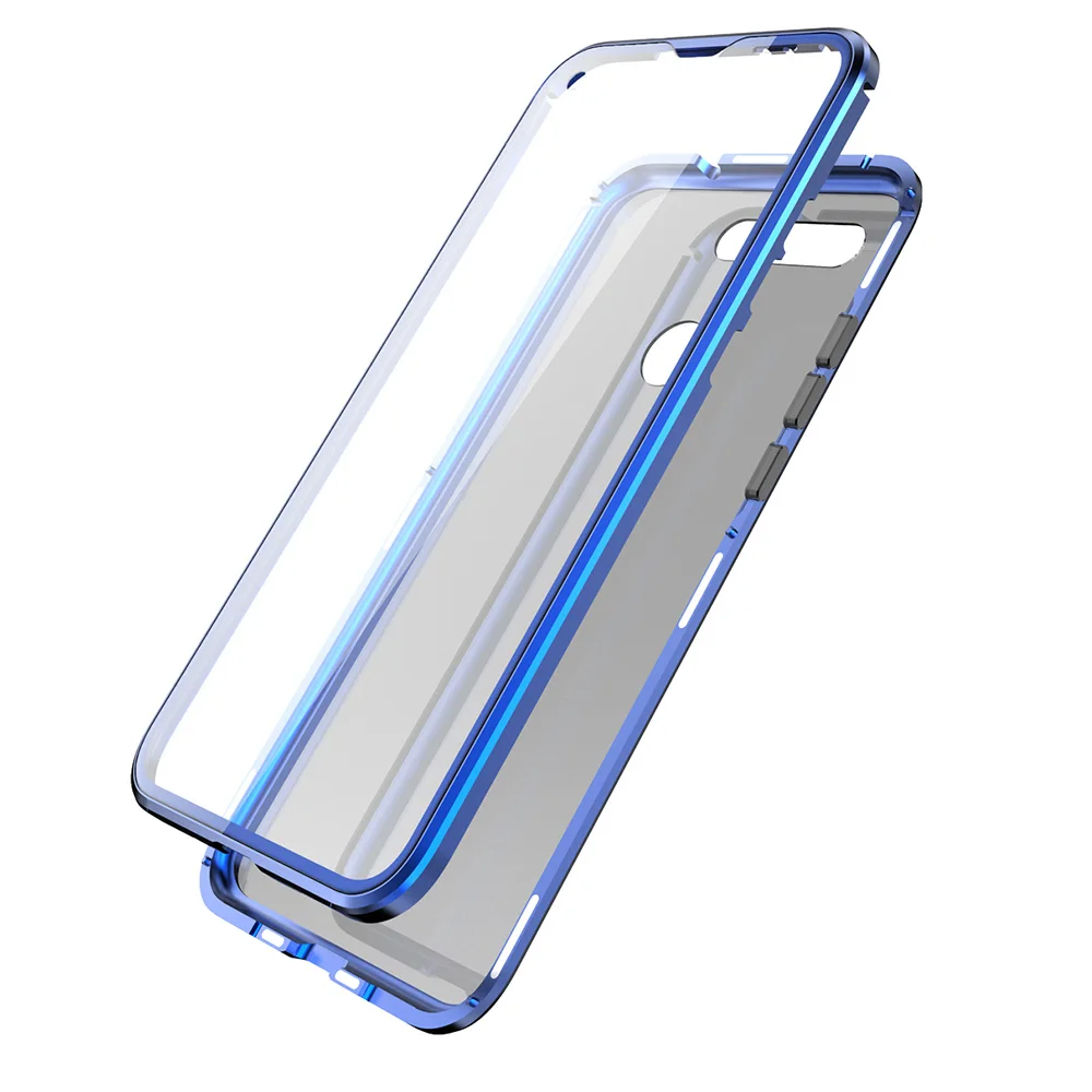 Магнитный чехол из закаленного стекла для Huawei Honor View 20 V20 6 4 дюйма полностью
