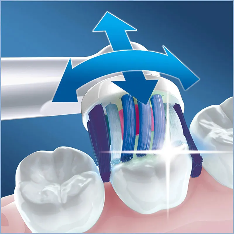 Насадка для зубной щетки Oral B EB18 3D белая специальная чашка полировки зубов