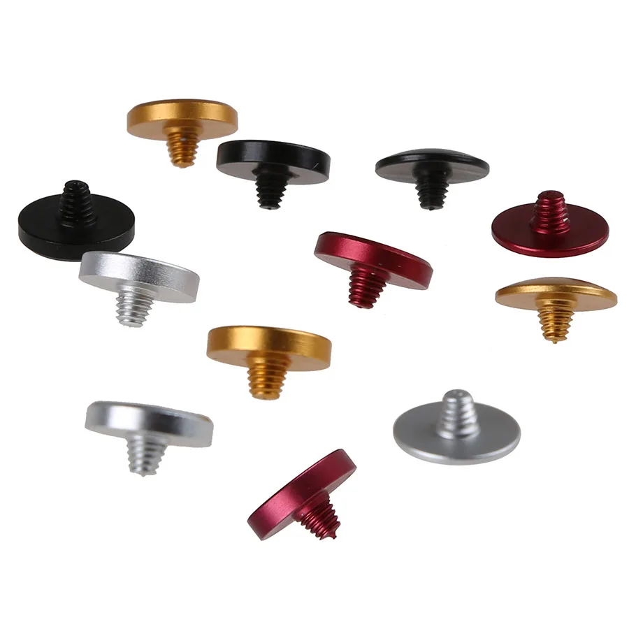 3 шт. Золотая плоская вогнутая выпуклая Кнопка механического спуска затвора для