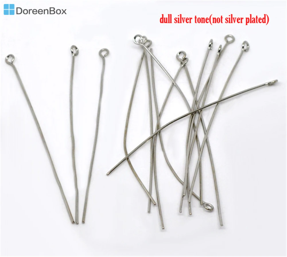 

Штифты серебряные Doreen Box, 70x250 мм (калибр 21), 0,7 шт. (B01730)