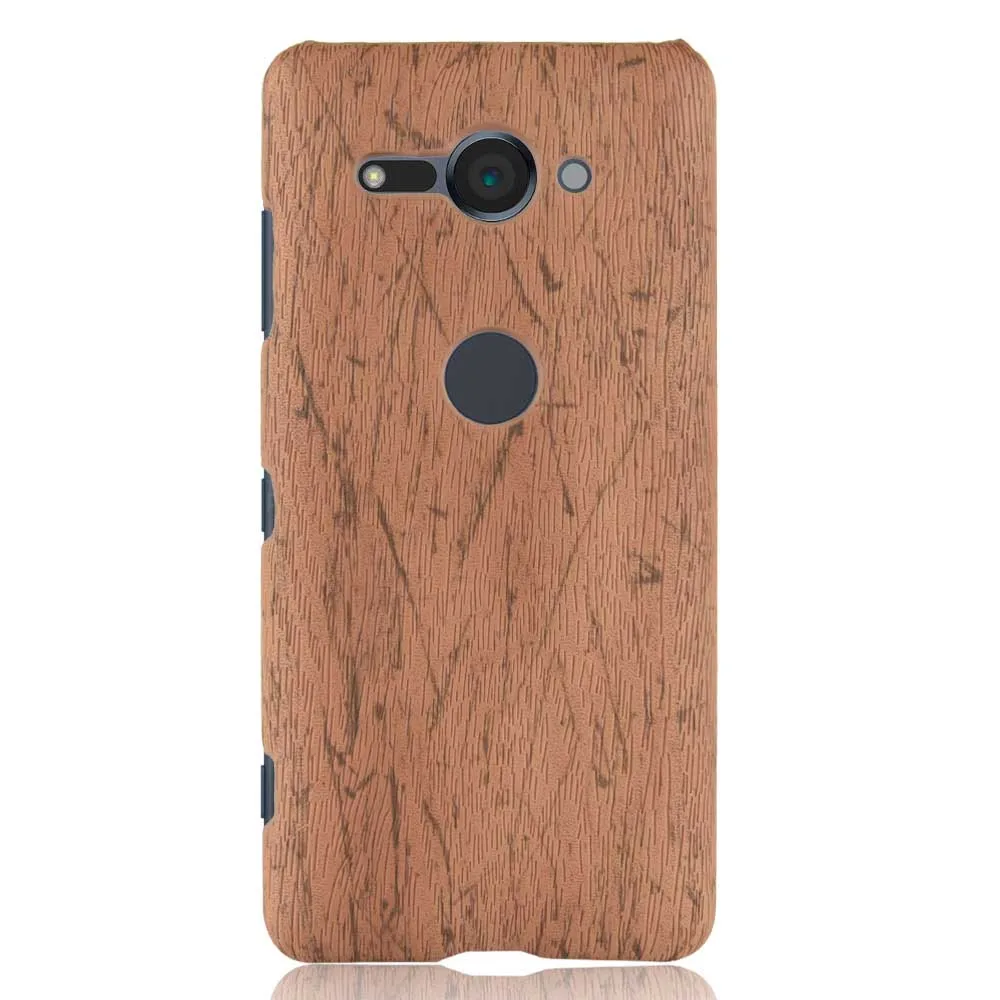 SUBIN New phoneCase для Sony Xperia XZ2 Compact H8324 5 0 дюйма ретро дерево зерно мобильный телефон