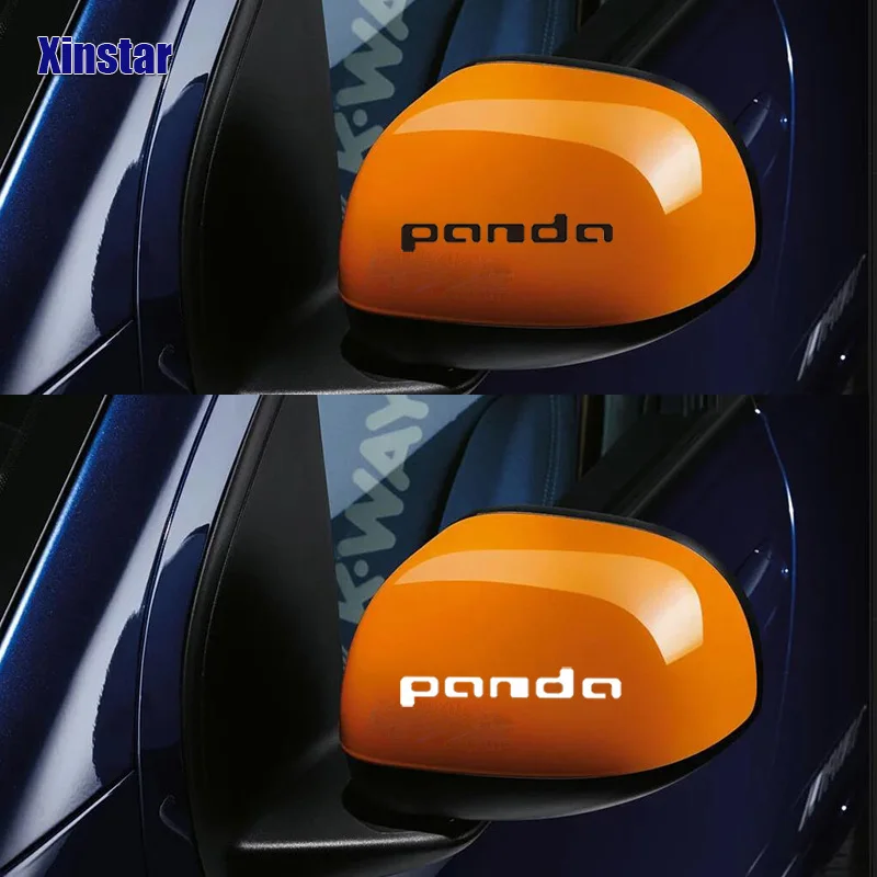 2 шт. Наклейка Автомобильная Зеркальная заднего вида для fiat panda | Автомобили и