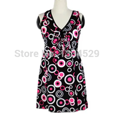 Free Shopping Spa Plus Size One-pieces Dress Swimsuit Show slim Women Swimwear 3XL 4XL 5XL 6XL 8XL 10XL Swimming Suit | Спорт и