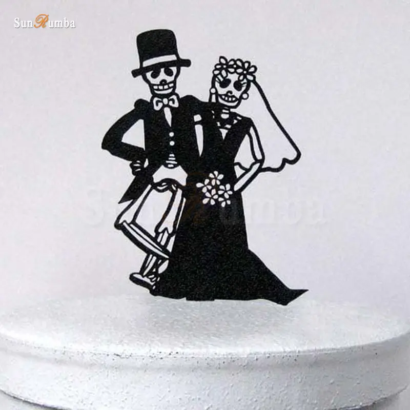 

1pcs Acrylic Cake Topper Wedding Decoration Event Cake Decorating Supplies Halloween Party Decorations Mariage Cake Toppers