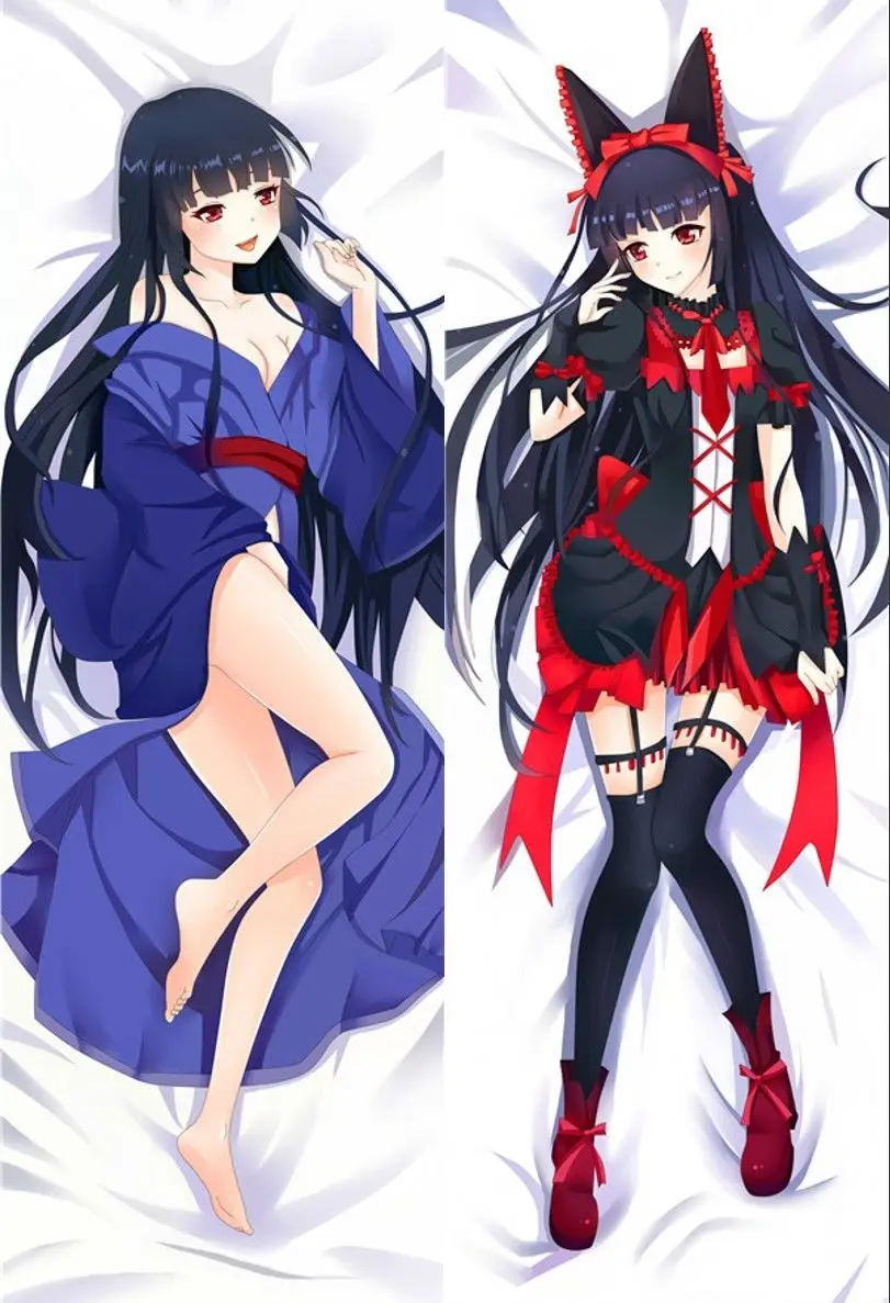 2018 декабрь японское аниме ворота Jieitai Kanochi Rory Mercury Dakimakura декоративная подушка