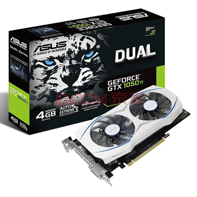 ASUS GTX1050ti DUAL GTX1050TI 4G Настольная компьютерная видеокарта 4g computing|computer graphics card|graphic