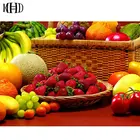 Полноразмерная 5D алмазная живопись сделай сам, картина с фруктами, 3D алмазная живопись, алмазная вышивка крестиком, набор для украшения, Алмазная мозаика