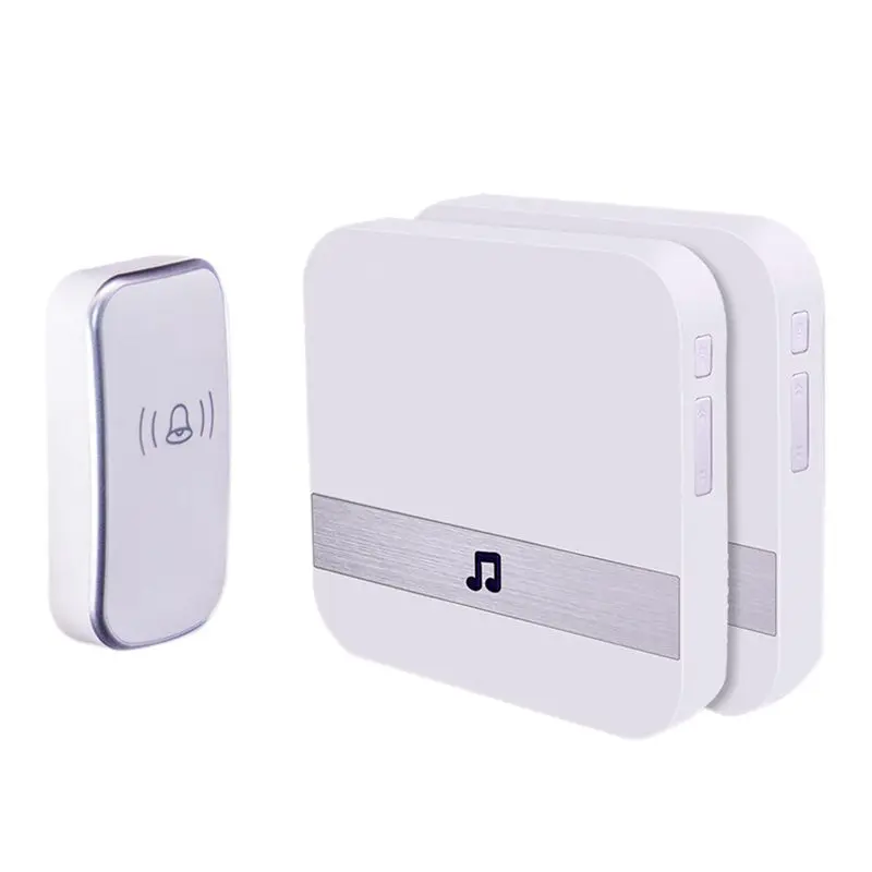 SHGO-Wireless Doorbell With Touch Remote Button Door Chime Kit UP to 1000-Feet Range with 52 Chimes - 1 Sensor &amp 2 | Обустройство