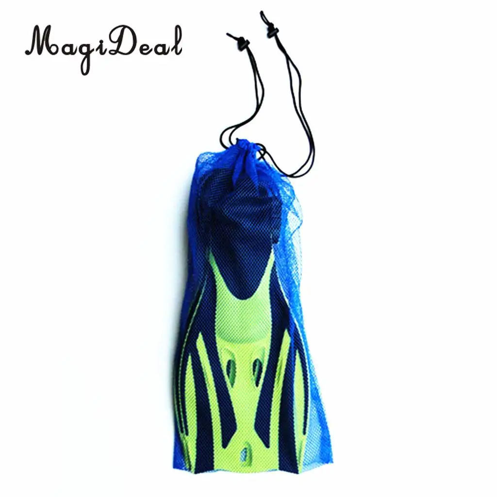 MagDeal прочная синяя подводная трубка для дайвинга плавники плавания Ласты