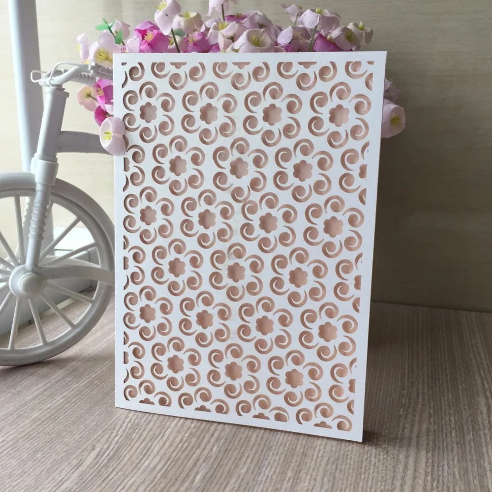 50 шт. кружевные открытки с цветочным рисунком|greeting cards|wedding wishes cardwish cards |