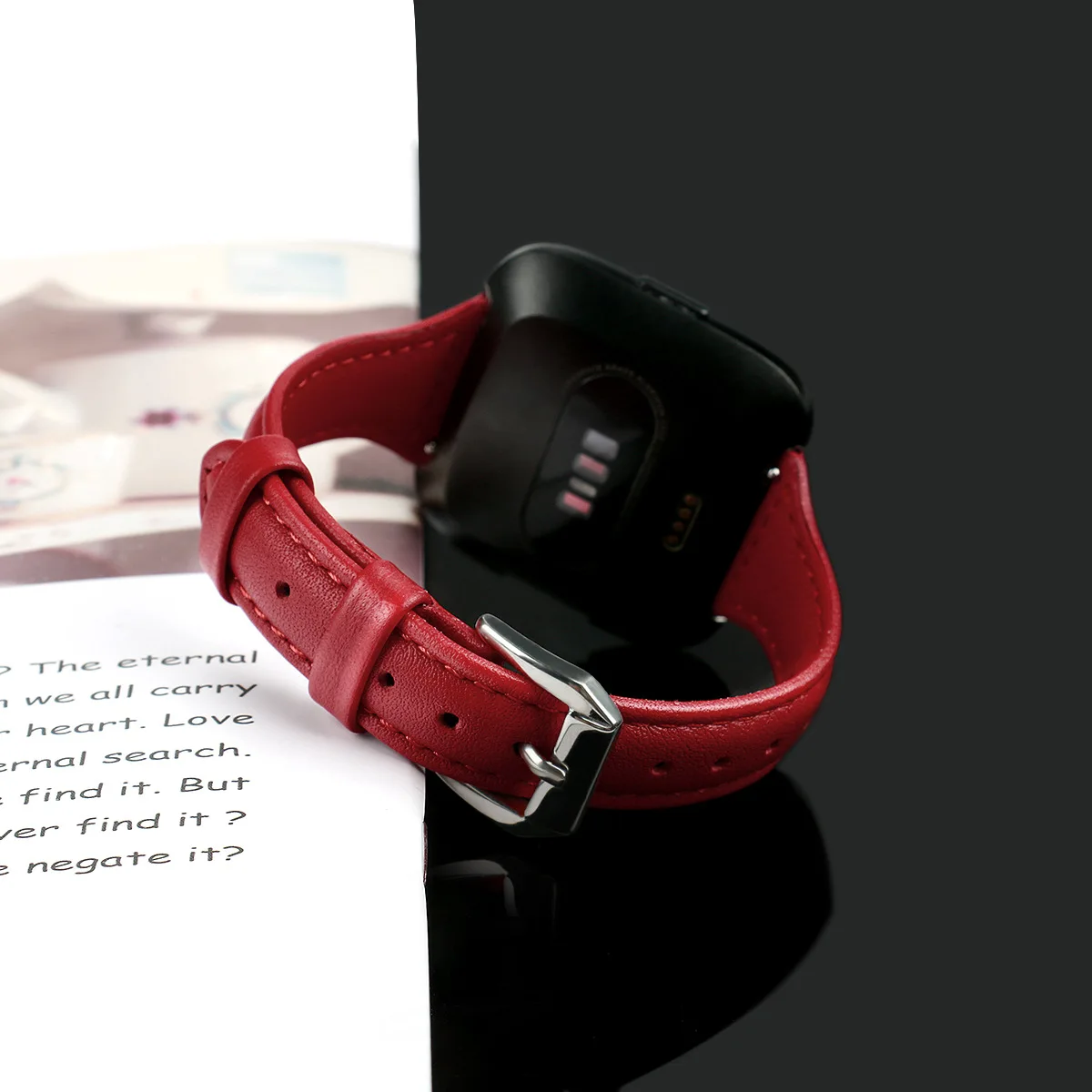 Essidi тонкий мягкий Geniune кожаный браслет ремешок для Fitbit Versa 2 быстросъемный ремешок на запястье Замена для Fitbit Versa запчасти