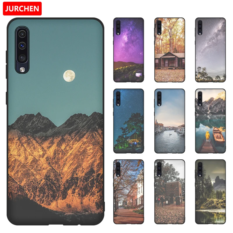 Чехол JURCHEN для телефона Samsung Galaxy A50 мягкий силиконовый чехол из ТПУ с 3D рисунком