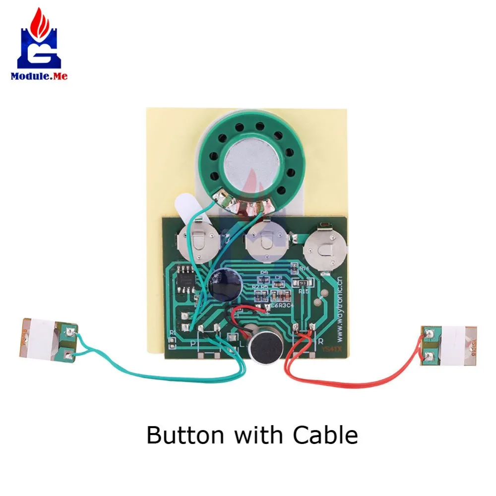DIY Kit 30 секунд светочувствительный модуль датчика голоса/записи музыки/рекордер доска музыкального программирования 3 версии для выбора