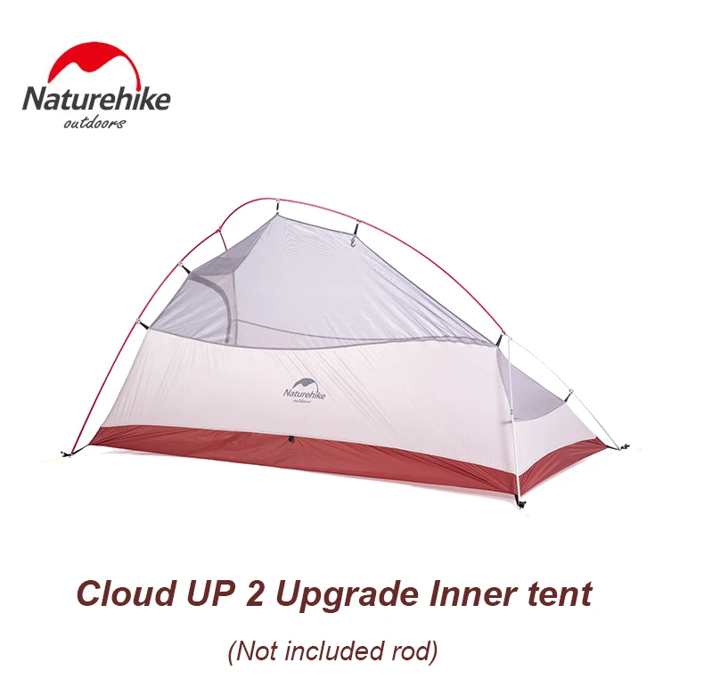 upgrade2 inner tent Naturehike открытый облако вверх 1 2 3 серии cloudup 2 обновления Палатка аксессуары палатка стержень палатка полюс Внутренняя палатка - Цвет: upgrade2 inner tent