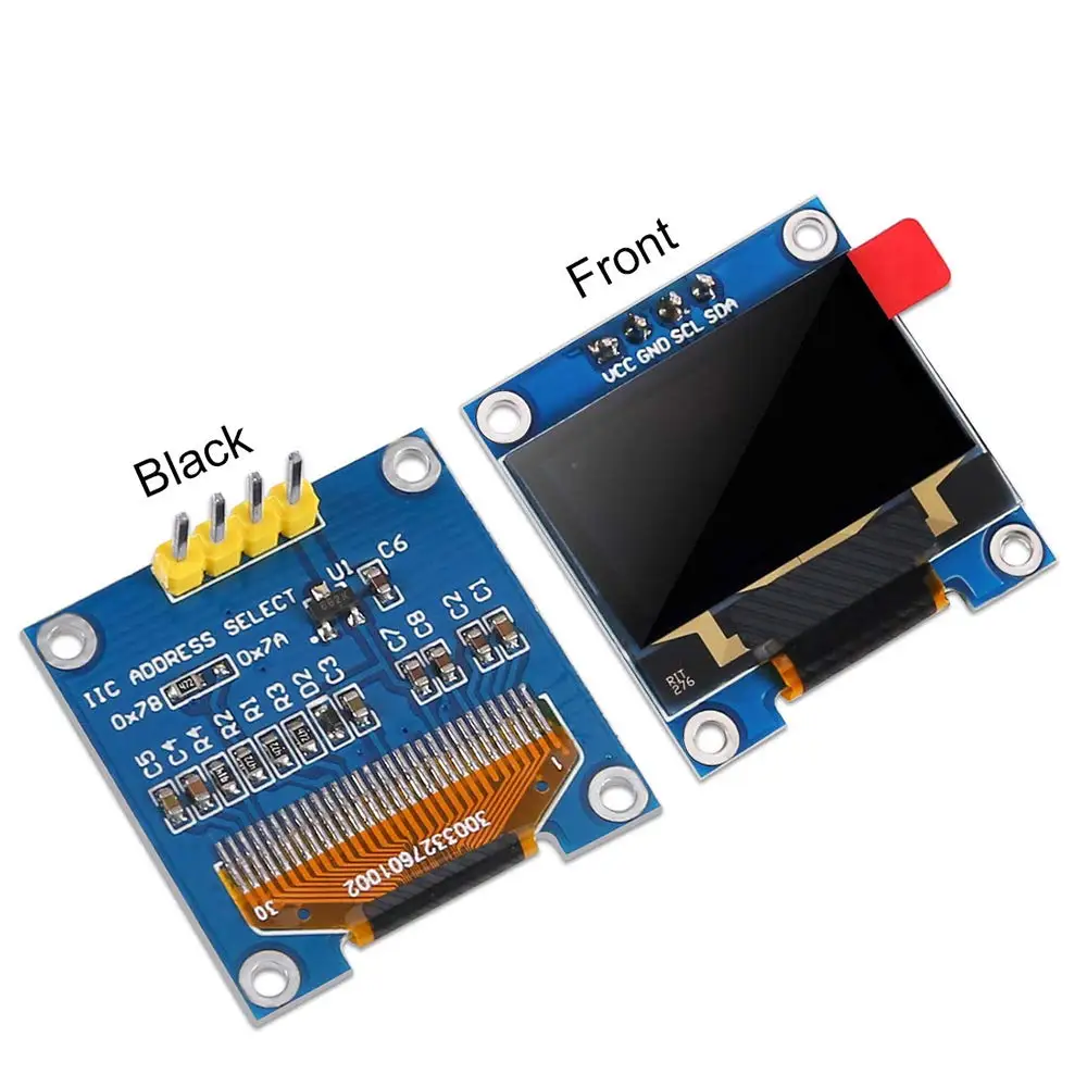 128x64 OLED LCD LED SSD1306 модуль для Arduino Raspberry Pi дисплей 0 96 &quotдюймовый синий I2C IC Серийный