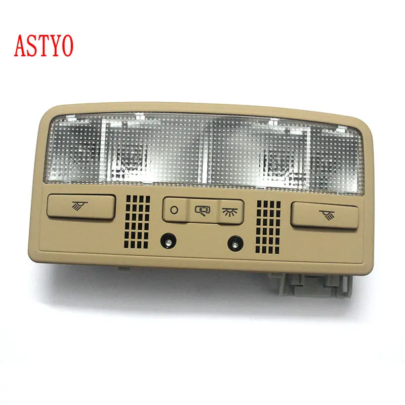 

ASTYO Car Interior Dome Light Reading Lamp Beige Color for vw passat 1.8 t 2009--2011 passat b5 without skylights 3BD 947 105