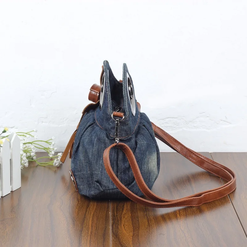 Новые винтажные вместительные сумки, модные сумки bolsa feminina, кожаные аппликации, джинсы, женские сумки, вечерние сумки для девочек, сумки-тоут