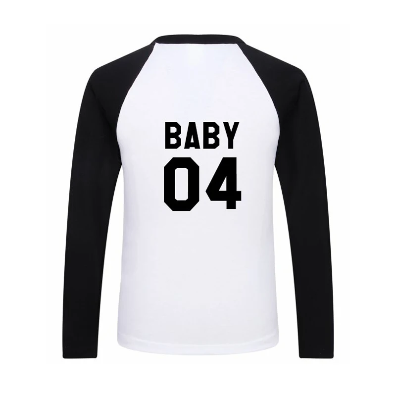 BEKE MATA Family Matching T Shirts Spring 2019 Daddy Mommy Kid Baby Clothes Long Sleeve Look Mother Father Son | Мать и ребенок