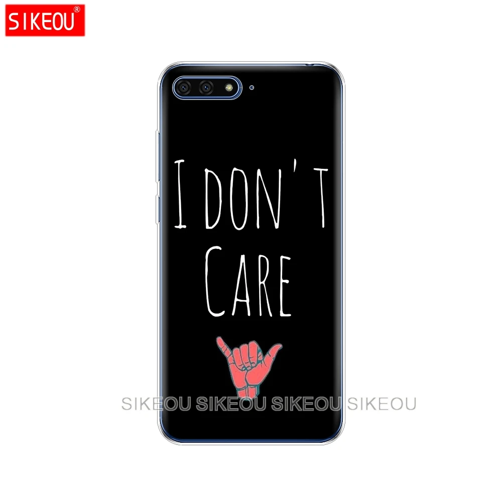 33834 Силиконовый чехол для телефона huawei Honor 7A PRO 7C Y5 Y6 Y7 Y9 Prime Love на палец kpop hear - Цвет: 33834