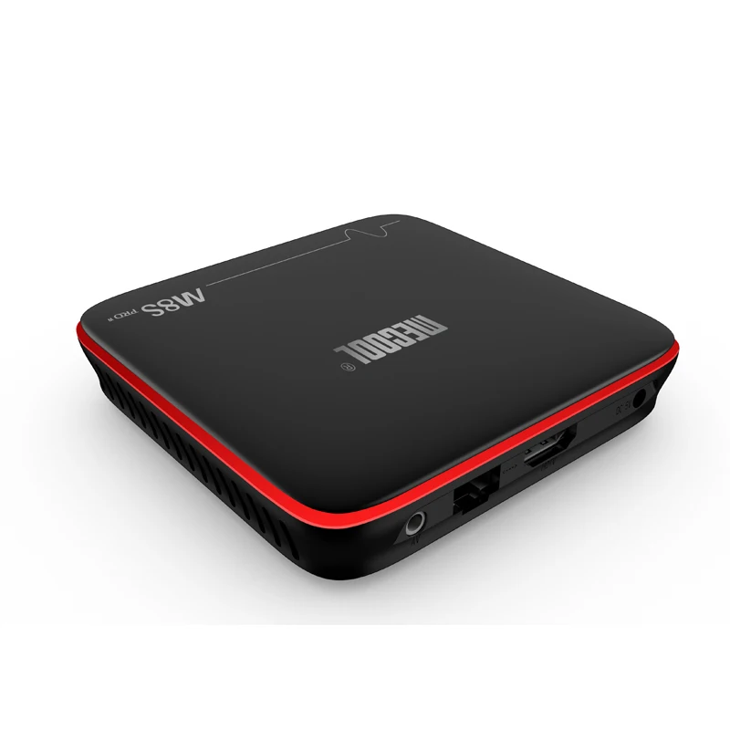 Mecool M8S PRO W 2,4G Google Voice Управление Android 7,1 поддержка ТВ-коробок MA25X часы Италия Великобритания США Пособия по немецкому языку французский индийские арабские