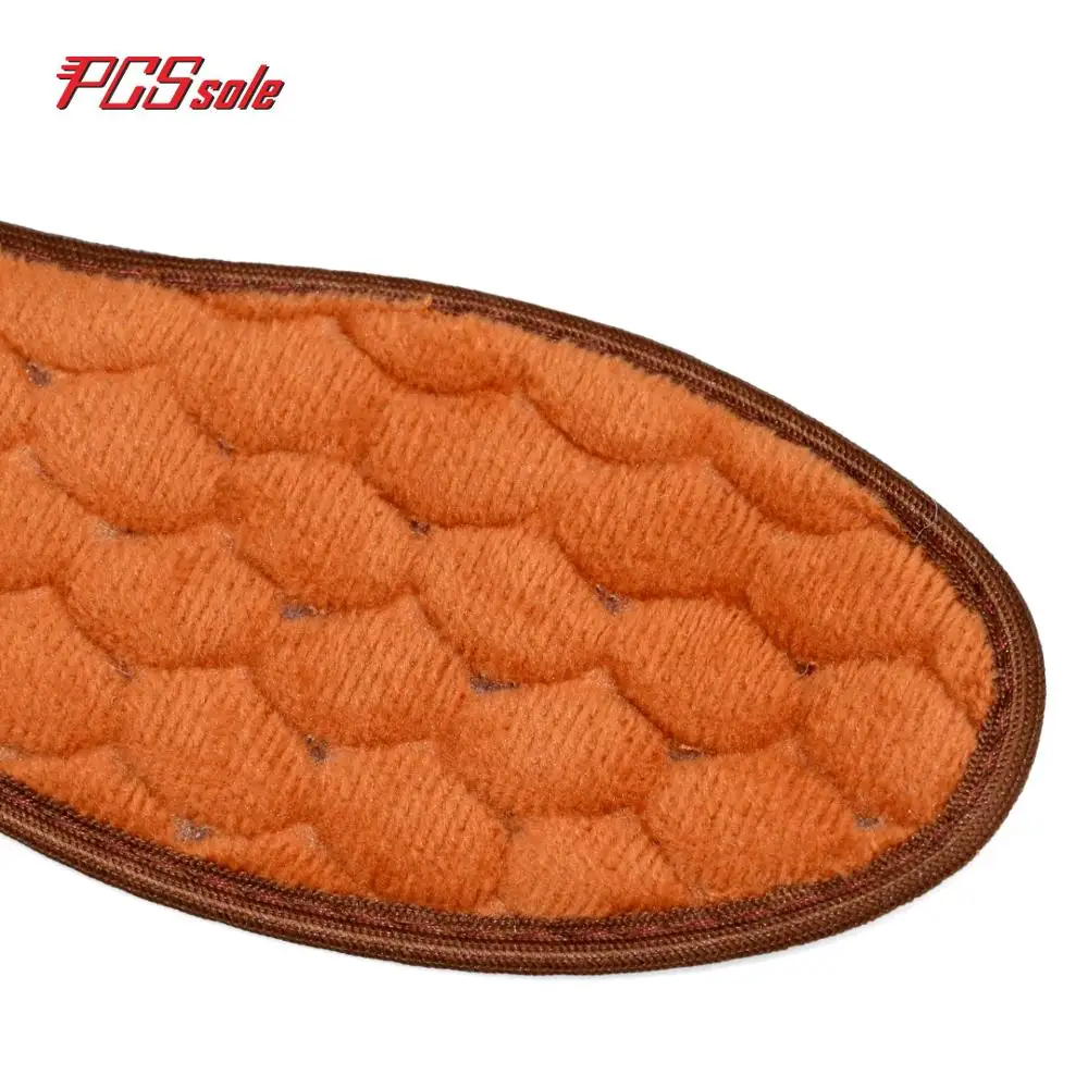 Теплая стелька из PCSSOLE шерсти; толстые зимние стельки для холодной погоды; унисекс; мягкая плюшевая подкладка; теплая стелька; подходит для зимних сапог