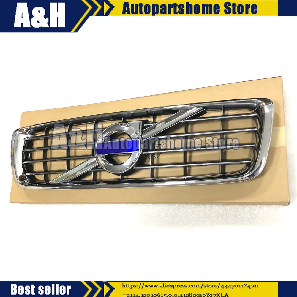 Передняя Решетка переднего бампера для VOLVO S80 S80L 2007 2011 F|Гоночные решетки| |