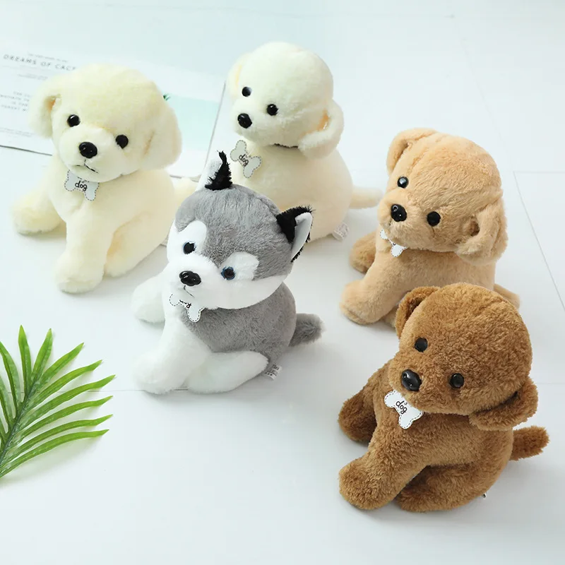 1 шт. 22/30/40 см имитация Akita Bichon Boxer Bulldog Пудель милая собака порода плюшевые игрушки