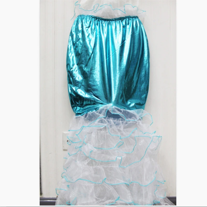 2018 Новое сексуальное голубое платье русалки с хвостом романтическая Фея без