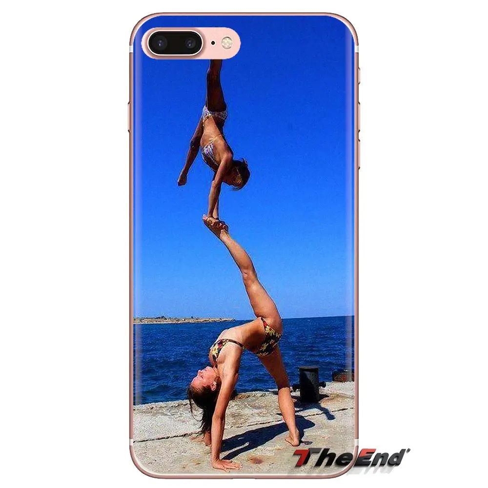 Gymnastics Rhythmic sport Transparent Soft Cases Covers For Xiaomi Redmi 4A S2 Note 3 3S 4 4X 5 Plus 6 7 6A Pro Pocophone F1 |