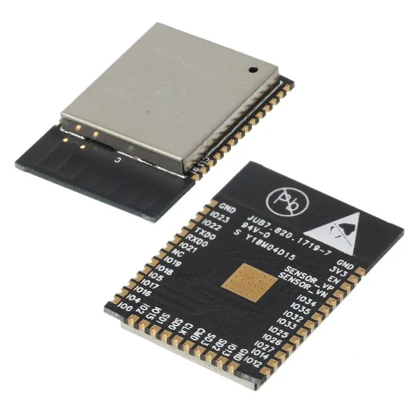 ESP32 WROOM 32 двухъядерный 32Mbits 4MB SPI flash UART Mode SMD модуль|Запасные части| |