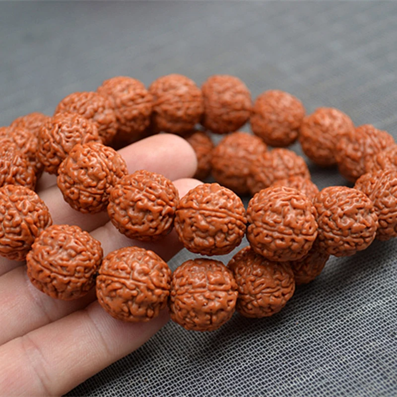 Высококачественные браслеты King Kong Bodhi из желто Красной кожи с большим клубничным