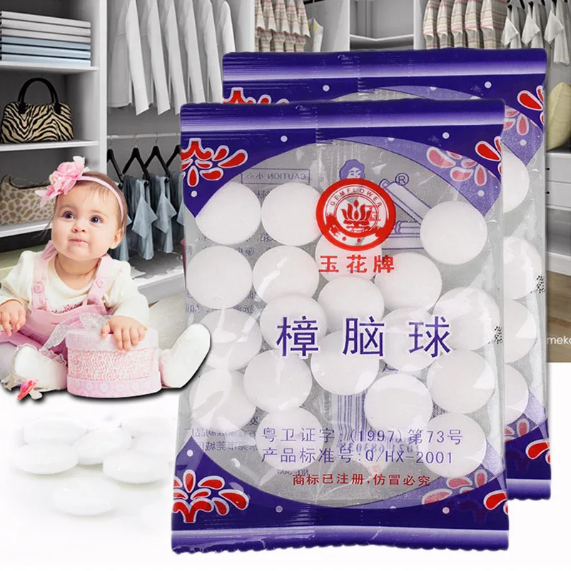 Горячая продажа камфорный шар шкаф Mothproof плесень насекомых Mothballs мешок