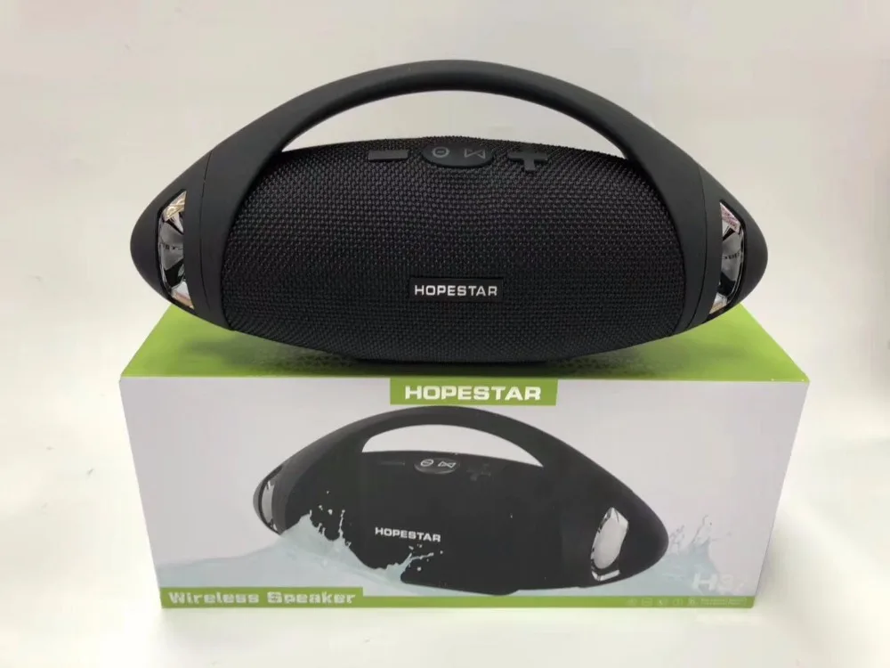 HOPESTAR H37 регби bluetooth колонки стерео Саундбар водонепроницаемый открытый беспроводной сабвуфер Mp3 плеер tf usb для зарядки мобильного телефона