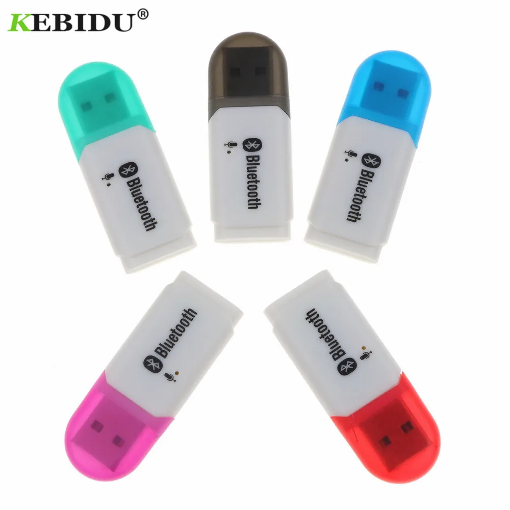 Беспроводной мини адаптер Kebidu с USB Bluetooth 5 0 аудиоплеер стереоприемник