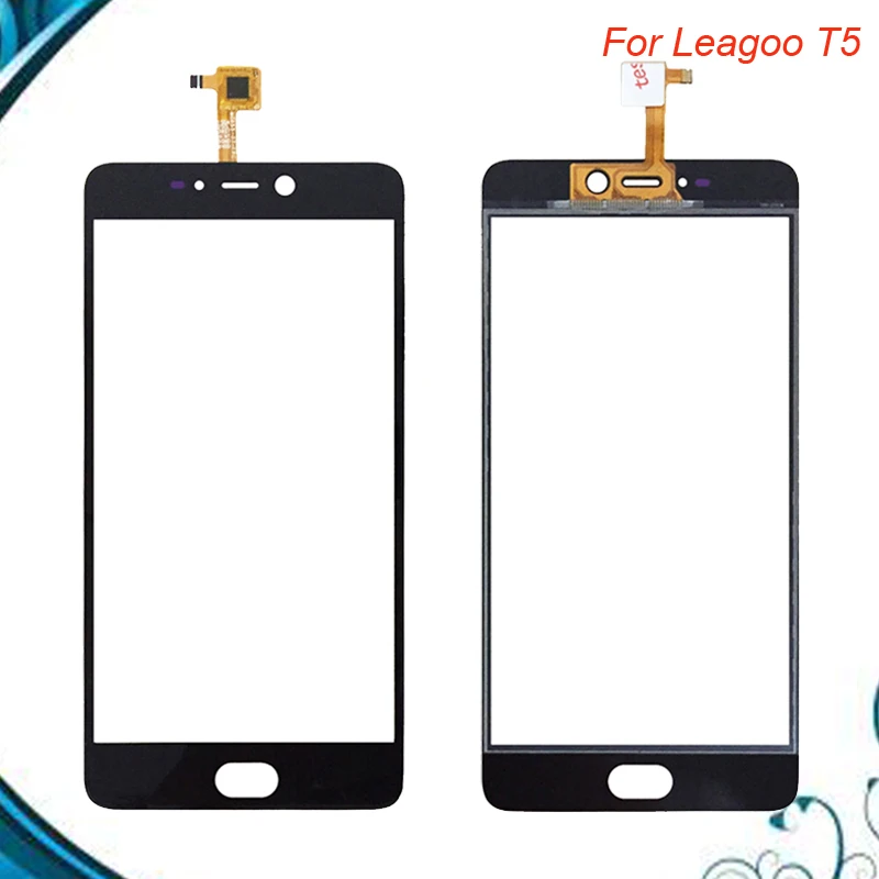 Дигитайзер сенсорного экрана для Leagoo T5 черная белая сенсорная панель сенсорный