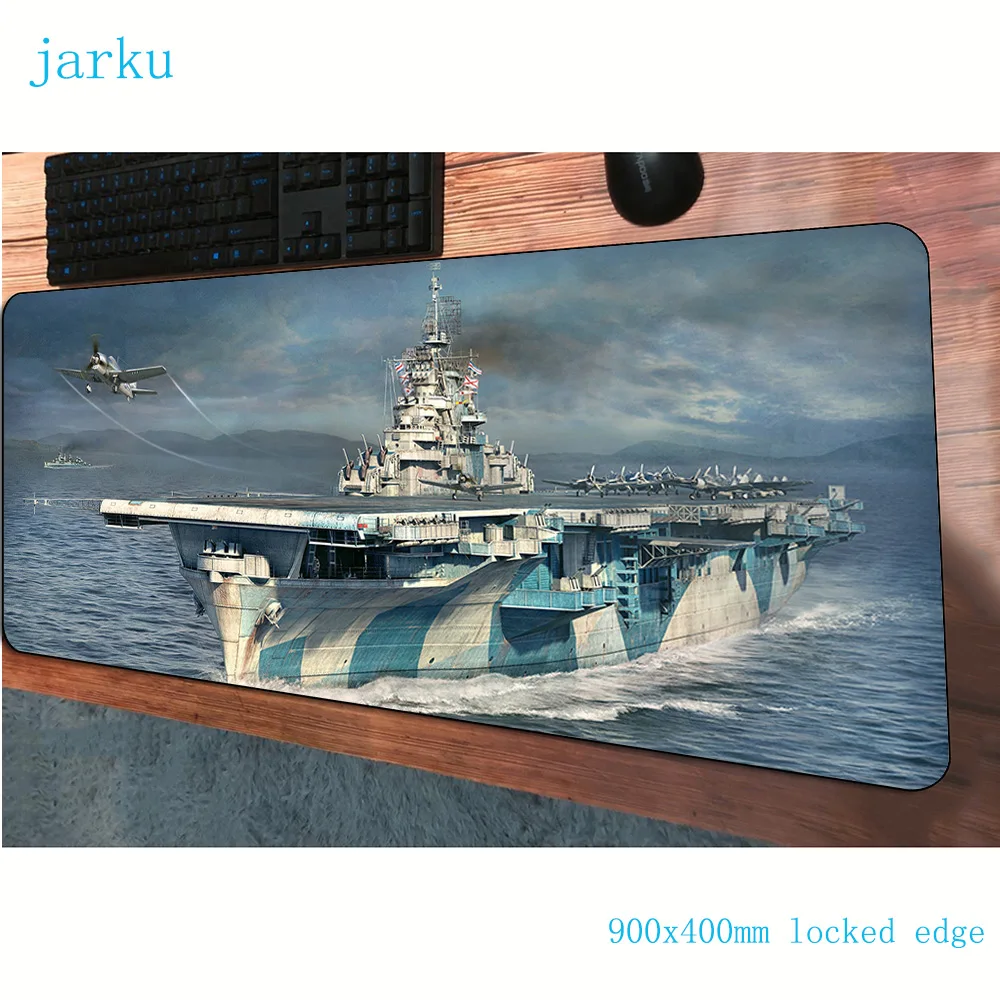 Игровой коврик для мыши world of warship 900x400 мм с HD узором|Коврики мышей| |