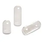 1000 шт.коробкаРазмер 000пустые отдельные прозрачные желатиновые капсулы, стандартный размер s 000 #