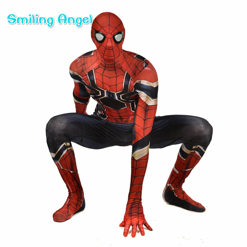 Смайлик Ангел для мужчин мальчиков Железный Человек-паук 1/2/3 костюмы