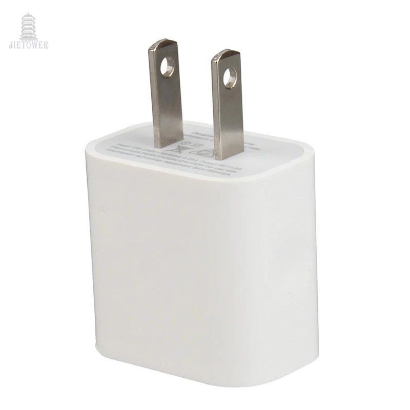 Зарядное устройство 100 шт./лот с двумя USB-портами 5 В 2 А вилка стандарта США
