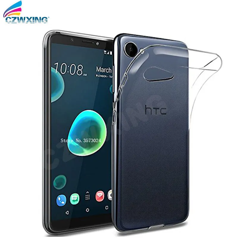 Для HTC Desire 12 чехол Plus силиконовый прозрачный Футляр TPU для телефона Desire12 |