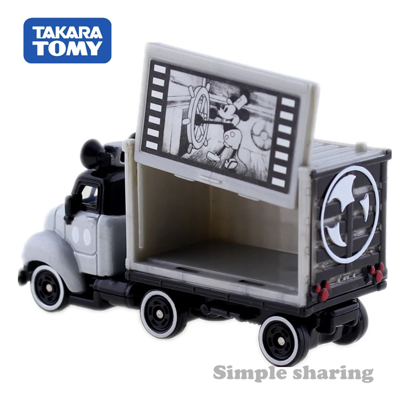 Takara Tomy Tomica Disney Motors Микки Маус 1928 модель грузовика Литые металлические детские