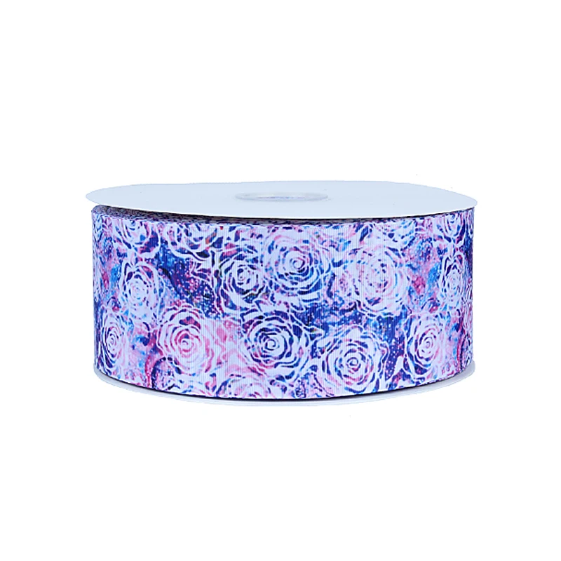 

FLRA Ribbon (50yards/lot) Spring season decoration ribbons with flower