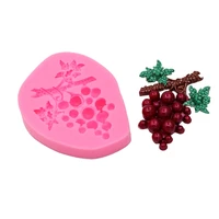 grape plant clay resin candy super mold silicone mold handmade chocolate soap mold cake dessert decoration mold diy baking tools