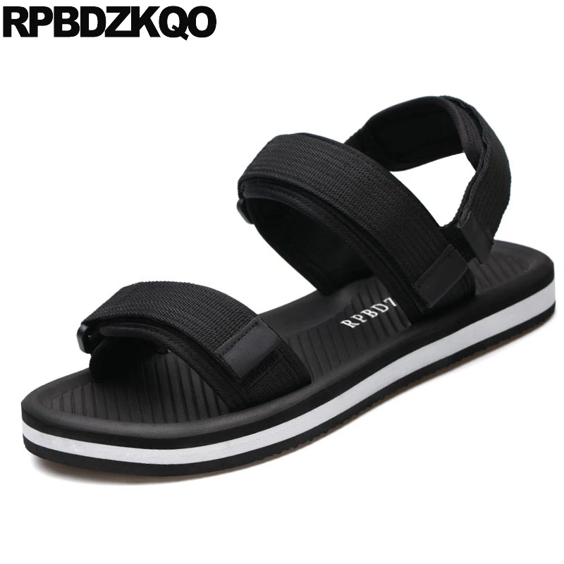 Родной кроссовки повседневные Черные Дышащие красный пляжные туфли с открытым