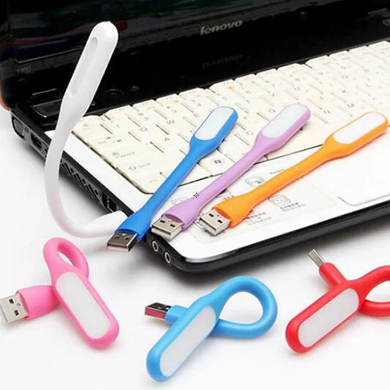 Мини USB гибкий светодиодный светильник для ноутбука, супер яркий книжный светильник, лампа для чтения для компьютера, портативного компьютера