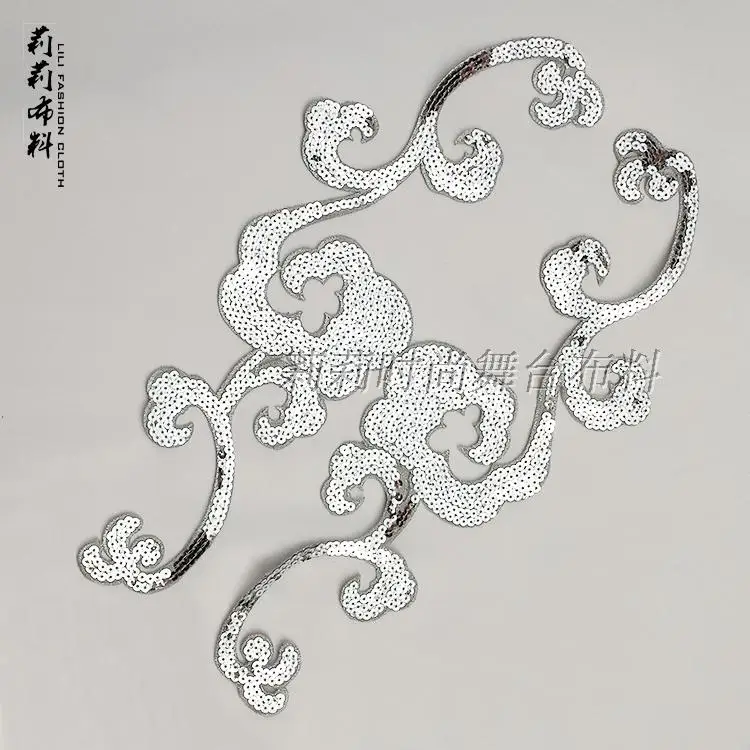 Паста Xiangyun тканевая с большими блестками паста рисунком облаков для квадратных