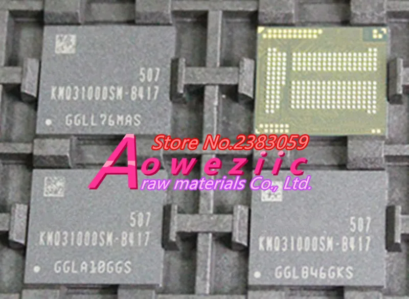 

Aoweziic, новинка 100%, оригинальный телефон, чип памяти BGA KMQ31000SM B417